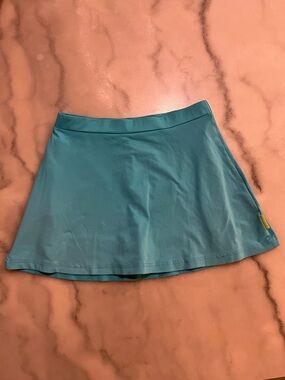 Turquoise Women’s Athletic Tennis Pickleball Skort with Comfortable Waistband